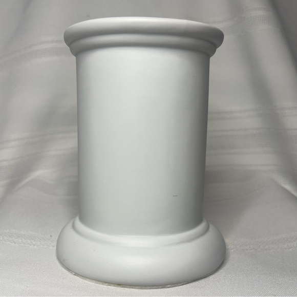 Madonna & Child Bisque Porcelain Candle Holder Vintage Teleflora EUC - Picture 4 of 9